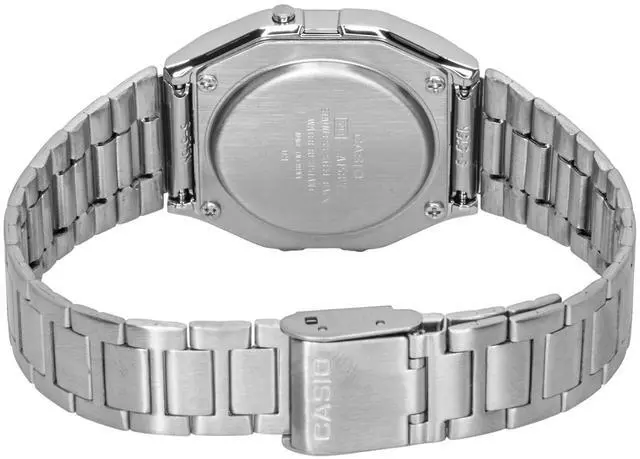 Alt view image 4 of 7 - Casio Vintage Digital Stainless Steel Quartz A158WEA-1 Unisex Watch