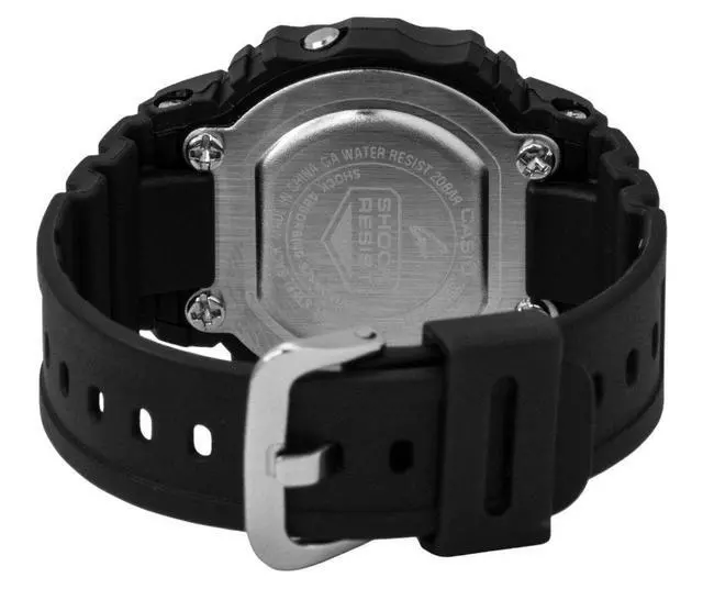 Alt view image 4 of 5 - Casio G-Shock Nano Digital Black Bio-Based Resin Strap Quartz DWN-5600-1 200M Unisex Watch