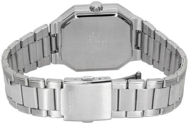 Alt view image 4 of 5 - Casio Analog Stainless Steel Green Dial Quartz MTP-B195D-3AV Men's Watch
