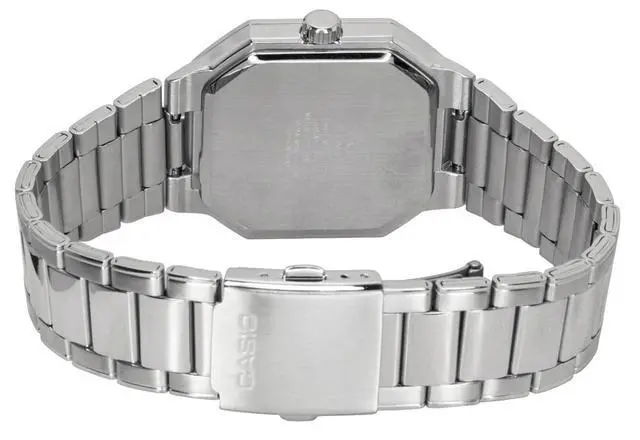 Alt view image 4 of 5 - Casio Analog Stainless Steel Blue Dial Quartz MTP-B195D-2AV Men's Watch