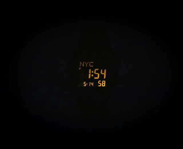 Alt view image 5 of 5 - Casio Digital Resin Strap Quartz W-221H-1BV Unisex Watch