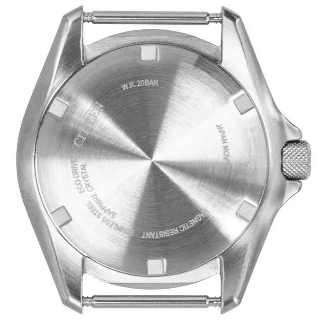 Alt view image 4 of 4 - Citizen Promaster Land GMT Analog Grey Nylon Strap Navy Blue Dial Eco-Drive Diver's BJ7150-09L 200M Men's Watch