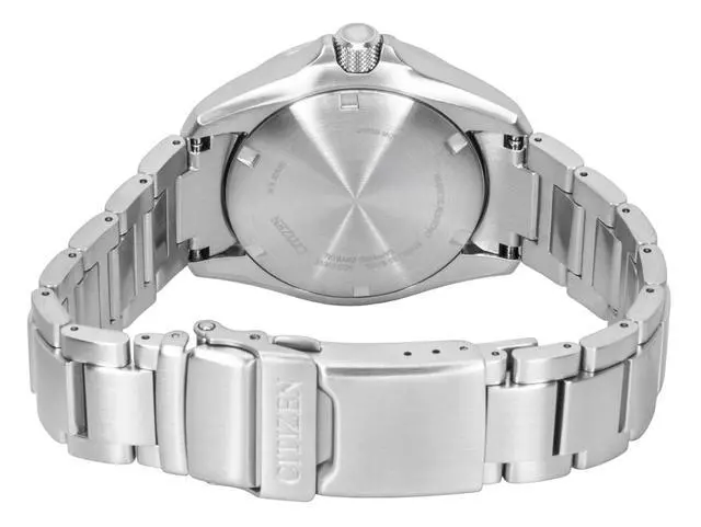 Alt view image 4 of 4 - Citizen Promaster GMT Stainless Steel Black Dial Eco-Drive Diver's BJ7150-50E 200M Men's Watch