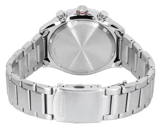 Alt view image 4 of 4 - Citizen Eco-Drive Chronograph Stainless Steel Black Dial Solar AT2566-88E 100M Men's Watch