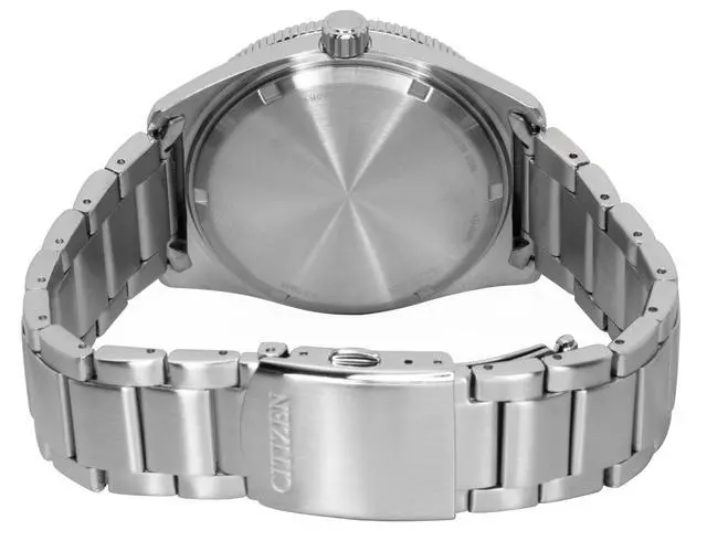 Alt view image 4 of 4 - Citizen Eco-Drive Stainless Steel Blue Dial Solar AW1881-52L 100M Men's Watch
