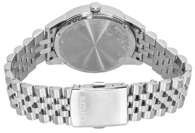 Alt view image 4 of 4 - Citizen Rolan Stainless Steel Blue Dial Eco-Drive AW0150-53L 100M Men's Watch