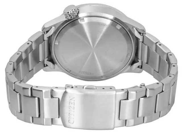Alt view image 4 of 4 - Citizen Weekender Avion Stainless Steel Blue Dial Eco-Drive BM7550-52L 100M Men's Watch