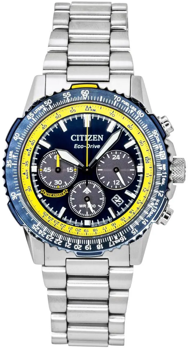 Main image of Citizen Promaster Navihawk Special Edition Chronograph Blue Dial Eco-Drive Diver's CA4667-53L 200M Men's Watch