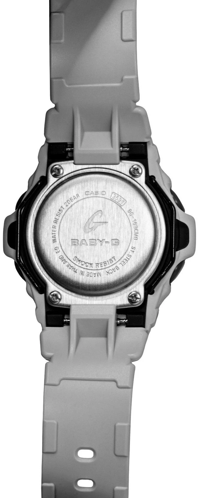 Alt view image 4 of 4 - Casio Baby-G Digital Resin Strap Quartz BG-169CMB-8 200M Women's Watch