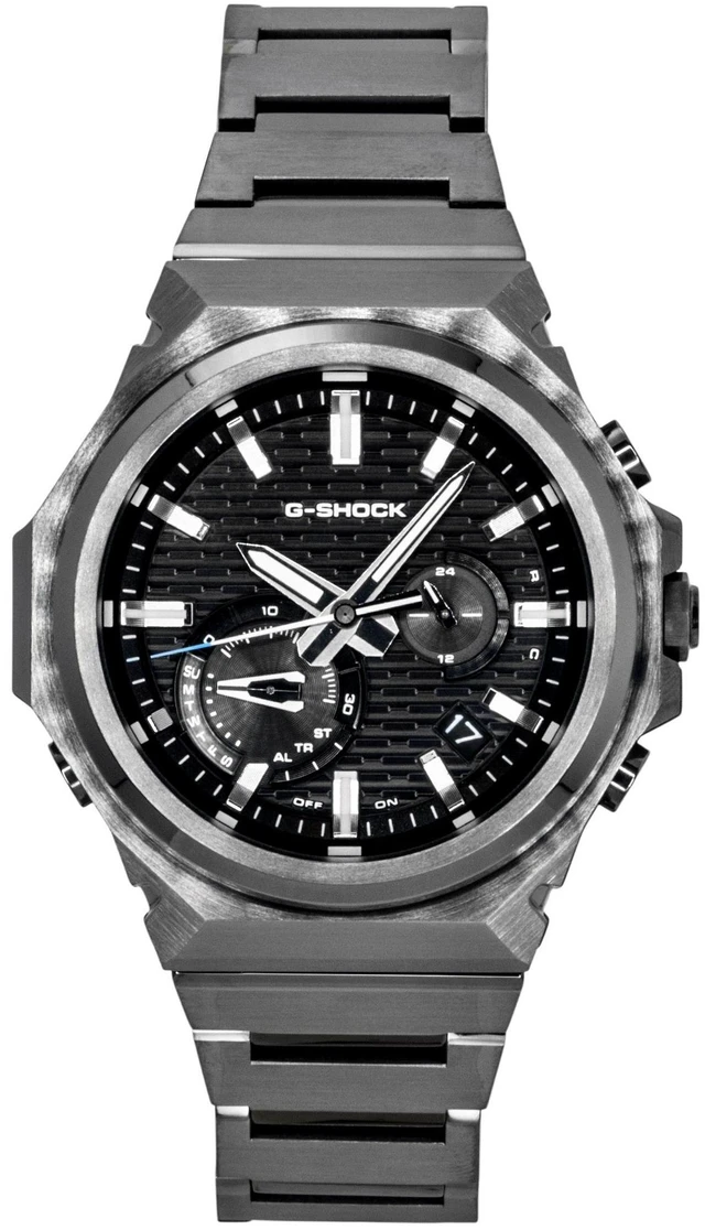 Main image of Casio G-Shock Smartphone Link Analog Stainless Steel Black Dial Solar GST-B1000BD-1A 200M Men's Watch