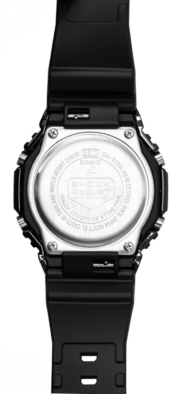 Alt view image 5 of 5 - Casio G-Shock Analog Digital Bio-Based Resin Strap Black Dial Quartz GM-2100LXB-1A 200M Men's Watch