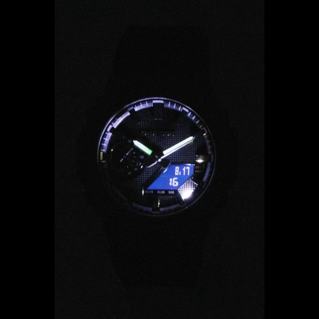 Alt view image 3 of 5 - Casio G-Shock Analog Digital Bio-Based Resin Strap Black Dial Quartz GM-2100LXB-1A 200M Men's Watch