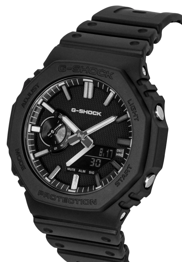 Alt view image 4 of 5 - Casio G-Shock Analog Digital Bio-Based Resin Strap Black Dial Quartz GA-2100LXB-1A 200M Men's Watch