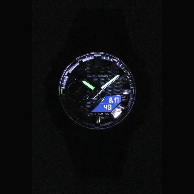 Alt view image 3 of 5 - Casio G-Shock Analog Digital Bio-Based Resin Strap Black Dial Quartz GA-2100LXB-1A 200M Men's Watch