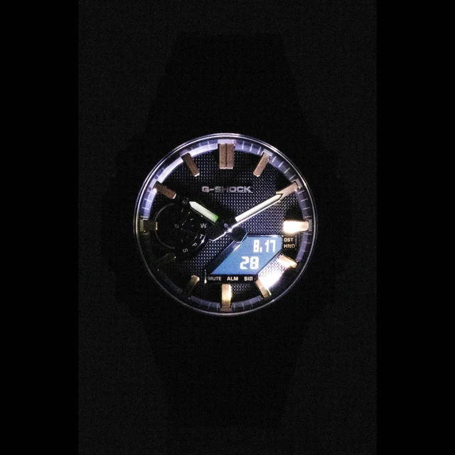 Alt view image 3 of 5 - Casio G-Shock Analog Digital Bio-Based Resin Strap Black Dial Quartz GA-2100LXB-1A9 200M Men's Watch