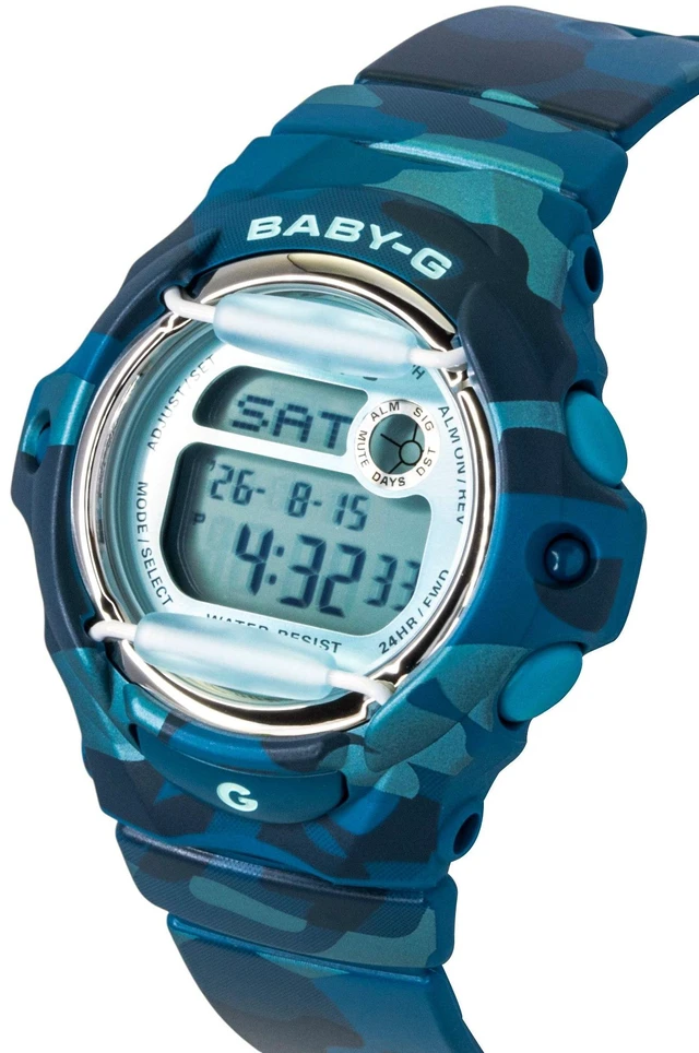 Alt view image 3 of 4 - Casio Baby-G Digital Resin Strap Quartz BG-169CM-2 200M Women's Watch