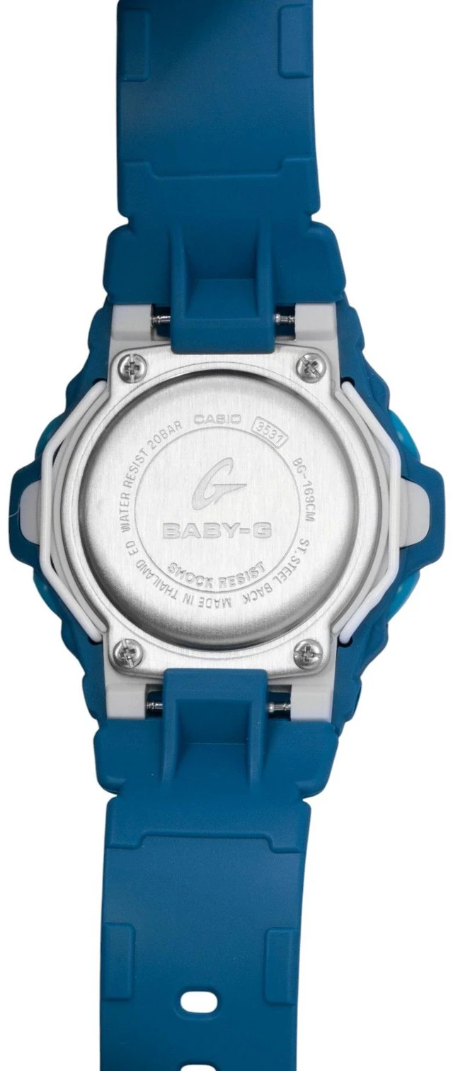 Alt view image 4 of 4 - Casio Baby-G Digital Resin Strap Quartz BG-169CM-2 200M Women's Watch