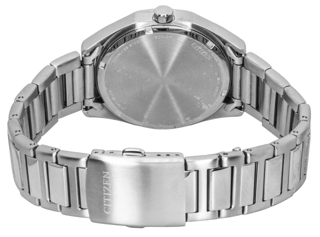 Alt view image 4 of 4 - Citizen Eco-Drive Stainless Steel Blue Dial BM7620-83M 100M Men's Watch