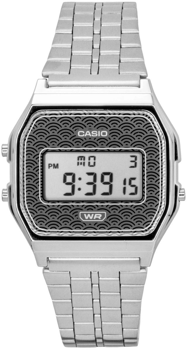Main image of Casio Vintage Digital Stainless Steel Quartz A159WEVJ-7 Unisex Watch