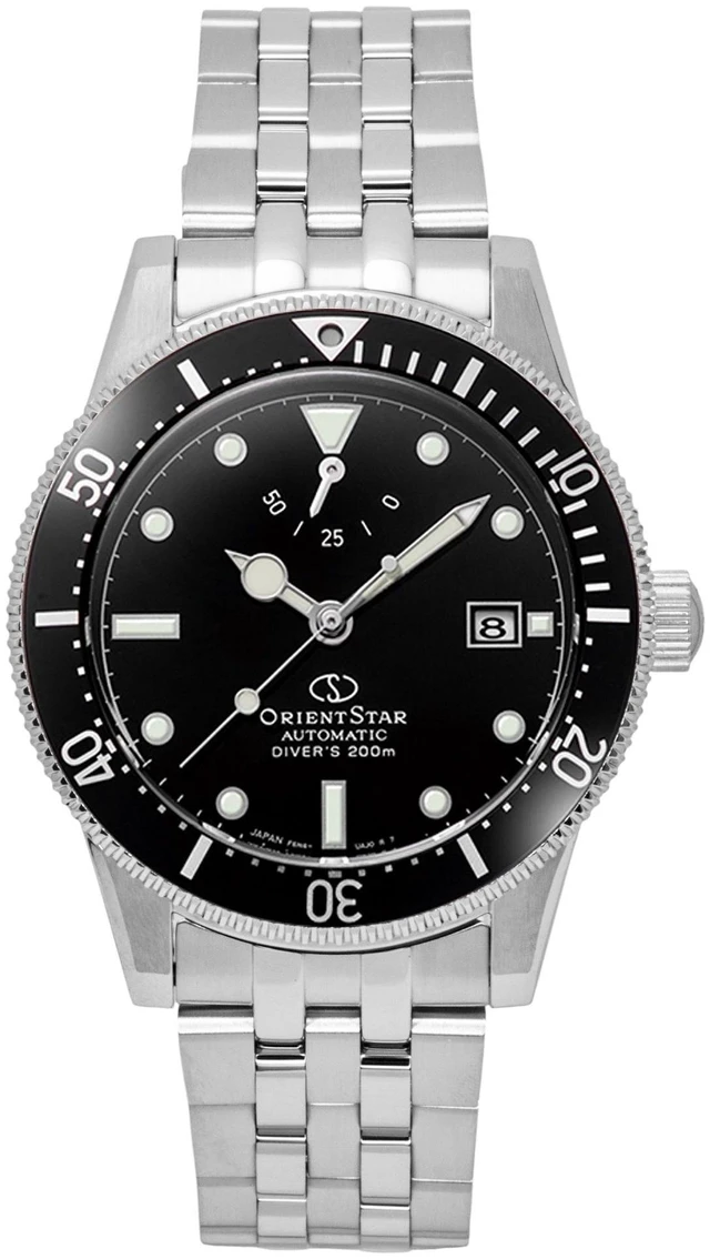 Main image of Orient Star 1964 2nd Edition M42 Stainless Steel Black Dial Diver's Automatic RE-AU0601B 200M Men's Watch