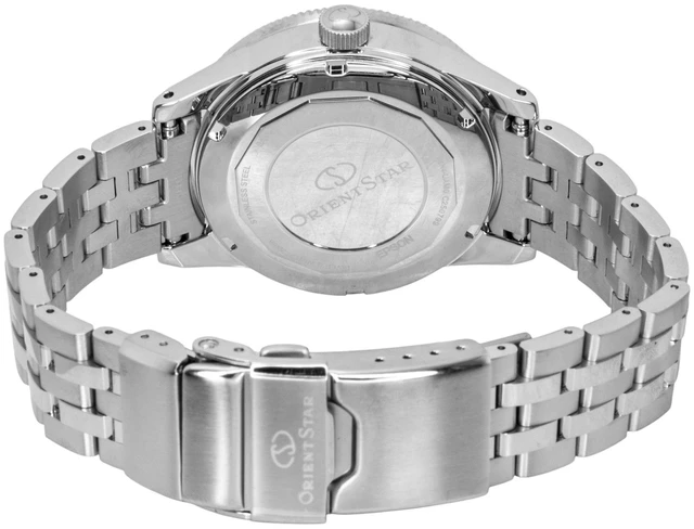 Alt view image 4 of 4 - Orient Star 1964 2nd Edition M42 Stainless Steel Black Dial Diver's Automatic RE-AU0601B 200M Men's Watch