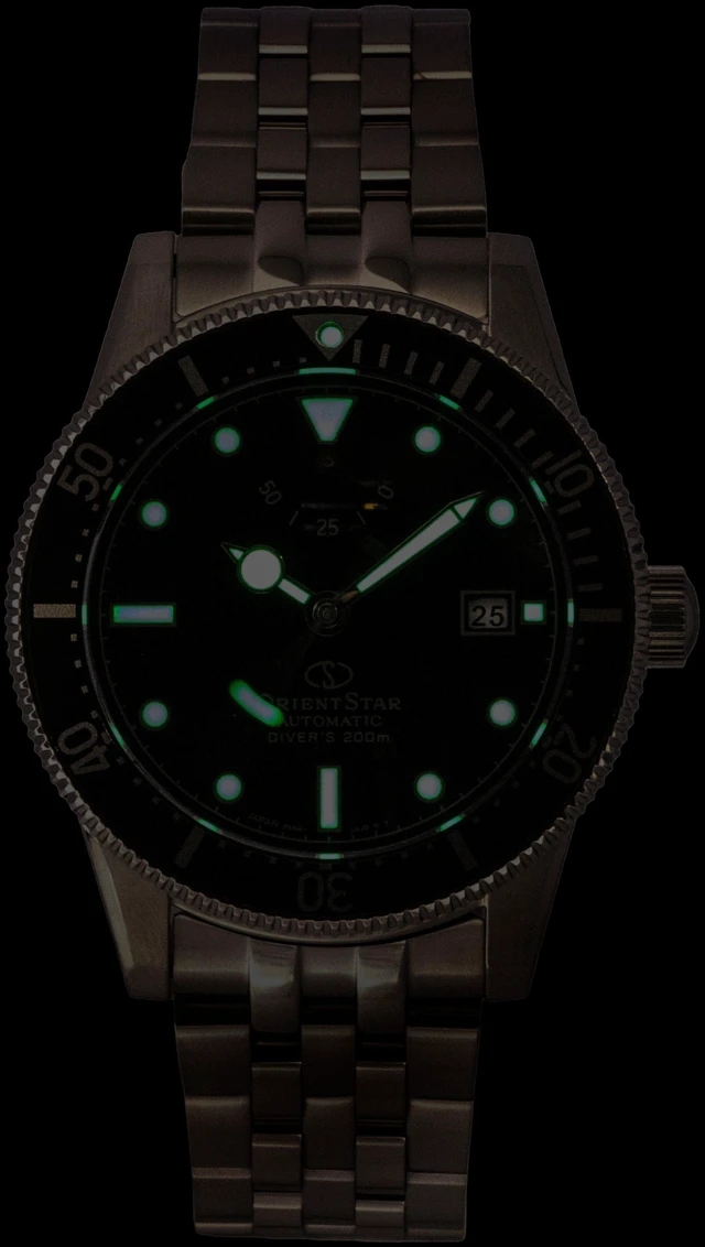 Alt view image 2 of 4 - Orient Star 1964 2nd Edition M42 Stainless Steel Black Dial Diver's Automatic RE-AU0601B 200M Men's Watch