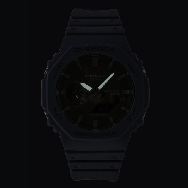 Alt view image 2 of 5 - Casio G-Shock Smartphone Link Analog Digital Resin Strap Black Dial Solar GA-B2100-2A 200M Men's Watch