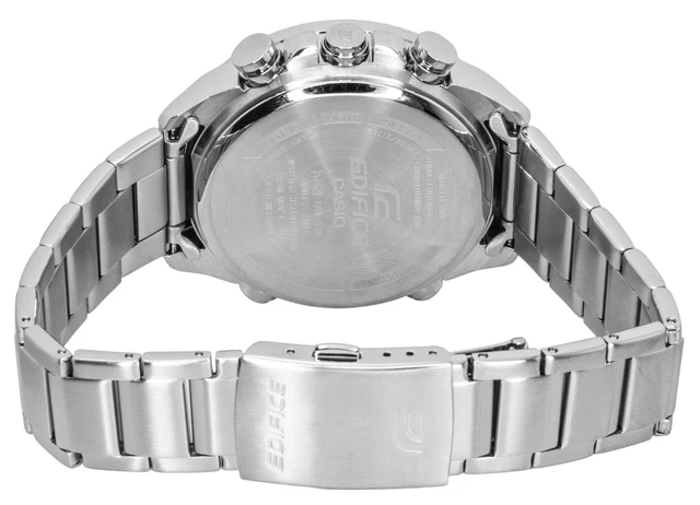 Alt view image 5 of 5 - Casio Edifice Analog Digital Stainless Steel Black Dial Quartz ERA-130D-1A 100M Men's Watch