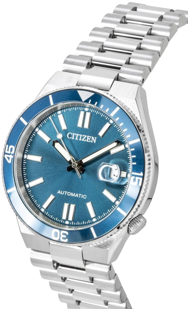 Alt view image 3 of 4 - Citizen Tsuyosa Analog Stainless Steel Blue Dial Automatic NJ0231-56L 100M Men's Watch