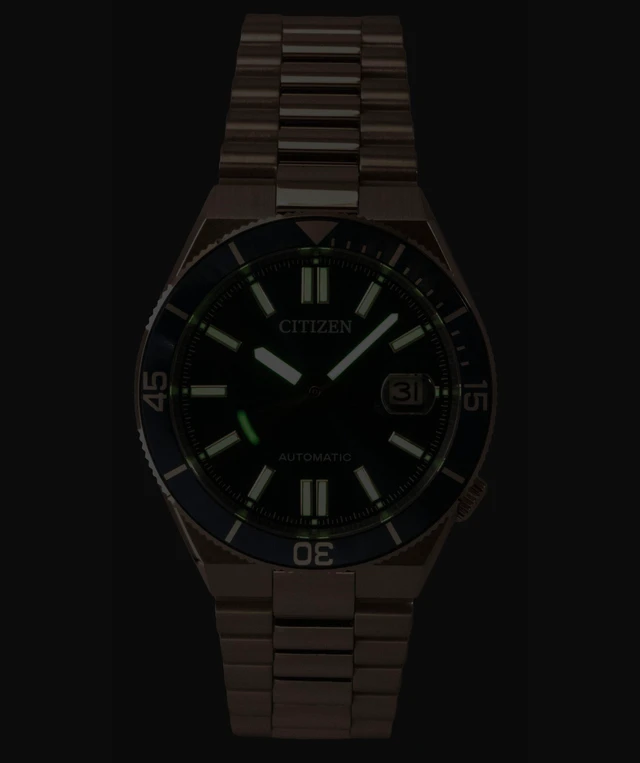 Alt view image 2 of 4 - Citizen Tsuyosa Analog Stainless Steel Blue Dial Automatic NJ0231-56L 100M Men's Watch