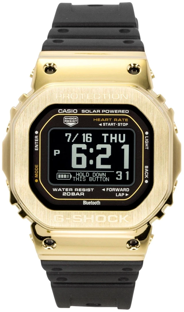 Main image of Casio G-Shock Smartphone Link Digital Resin Strap Solar GM-H5600-9 200M Men's Watch
