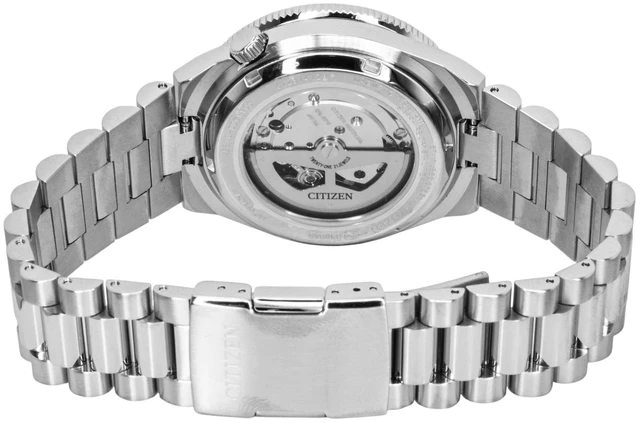 Alt view image 4 of 4 - Citizen Tsuyosa Analog Stainless Steel Blue Dial Automatic NJ0231-56L 100M Men's Watch
