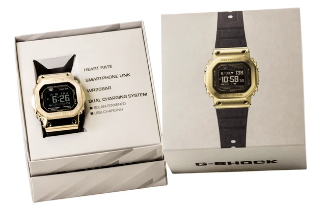 Alt view image 5 of 5 - Casio G-Shock Smartphone Link Digital Resin Strap Solar GM-H5600-9 200M Men's Watch