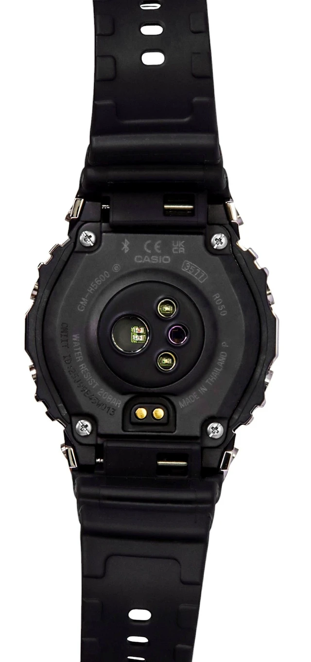 Alt view image 4 of 5 - Casio G-Shock Digital Smartphone Link Resin Strap Solar GM-H5600-1 200M Men's Watch