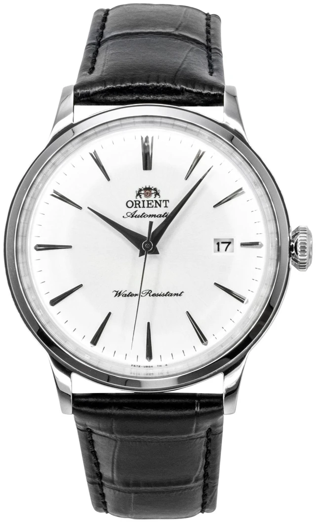 Alt view image 4 of 6 - Orient Classic Bambino Leather Strap White Dial Automatic RA-AC0031S Men's Watch