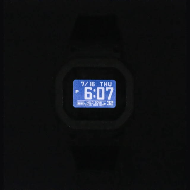 Alt view image 2 of 5 - Casio G-Shock Digital Smartphone Link Resin Strap Solar GM-H5600-1 200M Men's Watch