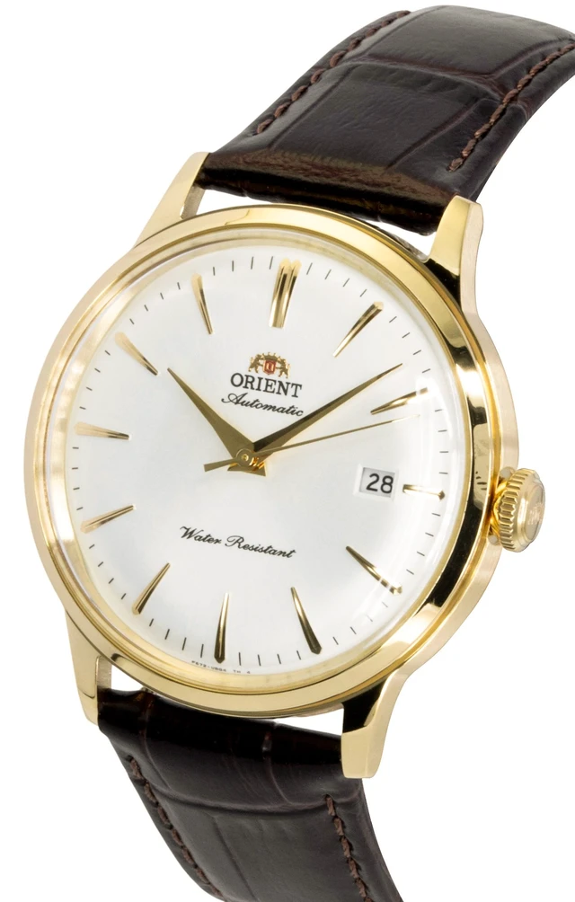 Alt view image 5 of 6 - Orient Classic Bambino Leather Strap White Dial Automatic RA-AC0028S Men's Watch