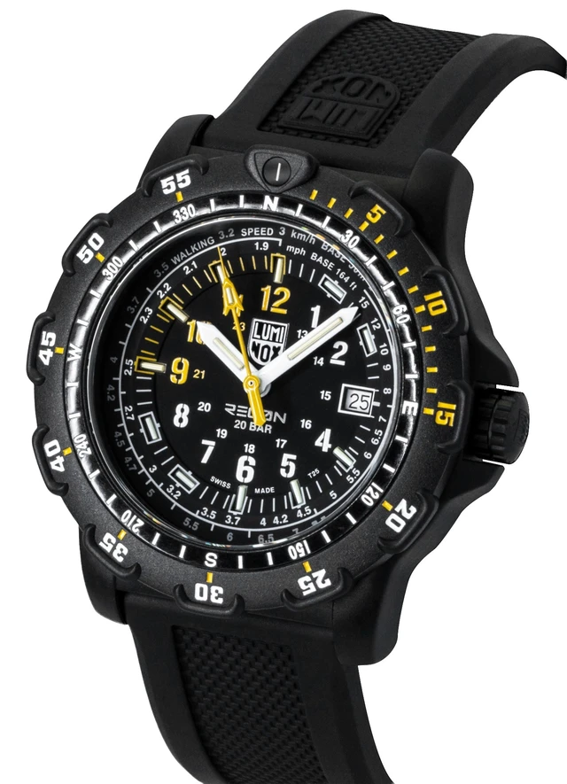 Alt view image 7 of 7 - Luminox Atacama Field Rubber Strap Black Dial Quartz XL.8825.H.2 100M Men's Watch