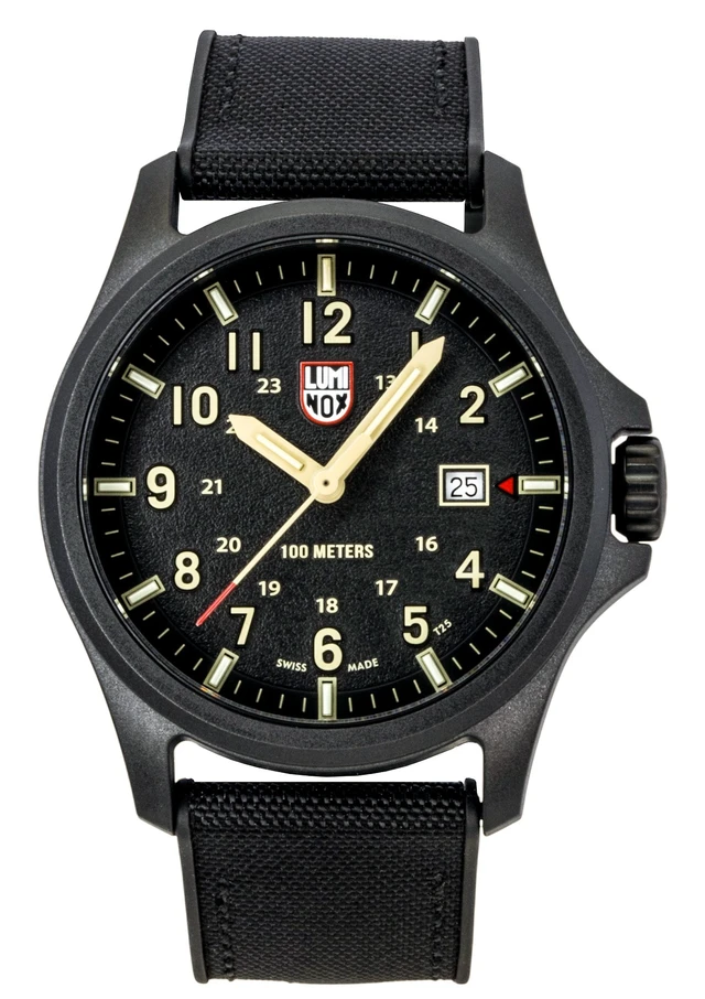 Alt view image 5 of 7 - Luminox Atacama Field Rubber Strap Black Dial Quartz XL.1970.2 100M Men's Watch