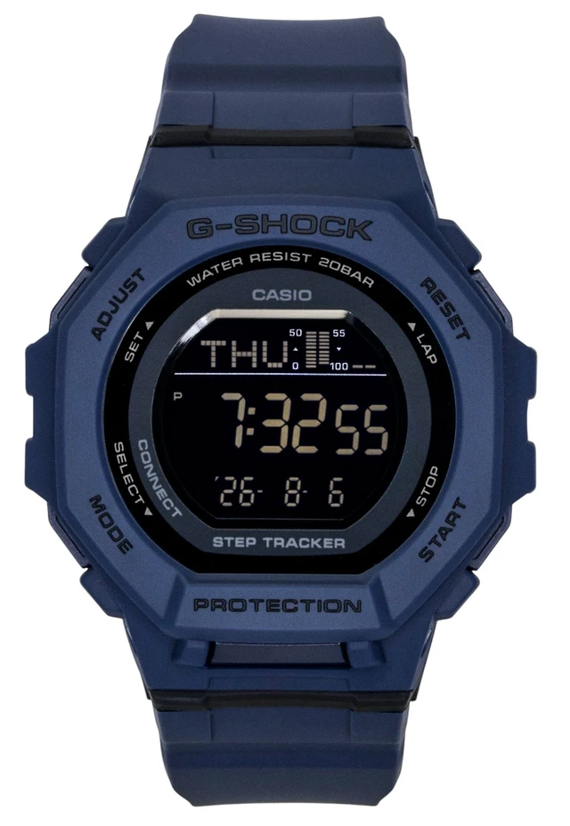Alt view image 5 of 7 - Casio G-Shock Smartphone Link Digital Bio-Based Resin Strap Quartz GMD-B300-2 200M Women's Watch