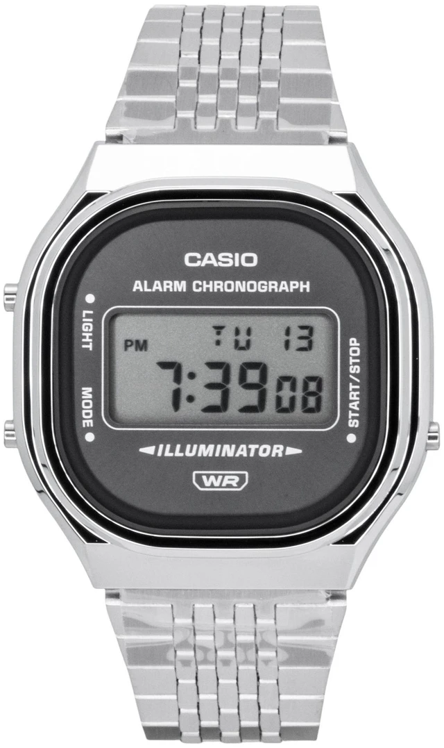 Main image of Casio Digital Stainless Steel Quartz A140WE-8A Unisex Watch