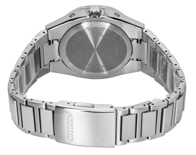 Alt view image 4 of 4 - Citizen Attesa ACT Line Super Titanium Silver Dial Eco-Drive CB3040-56H 100M Men's Watch