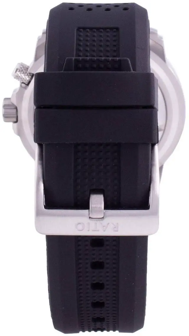 Alt view image 4 of 7 - Ratio FreeDiver Helium-Safe 1000M White Dial Sapphire Crystal Automatic 1068HA90-34VA-WHT Men's Watch