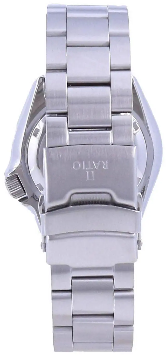 Alt view image 6 of 7 - Ratio FreeDiver Green Dial Sapphire Crystal Stainless Steel Automatic RTA105 200M Mens Watch