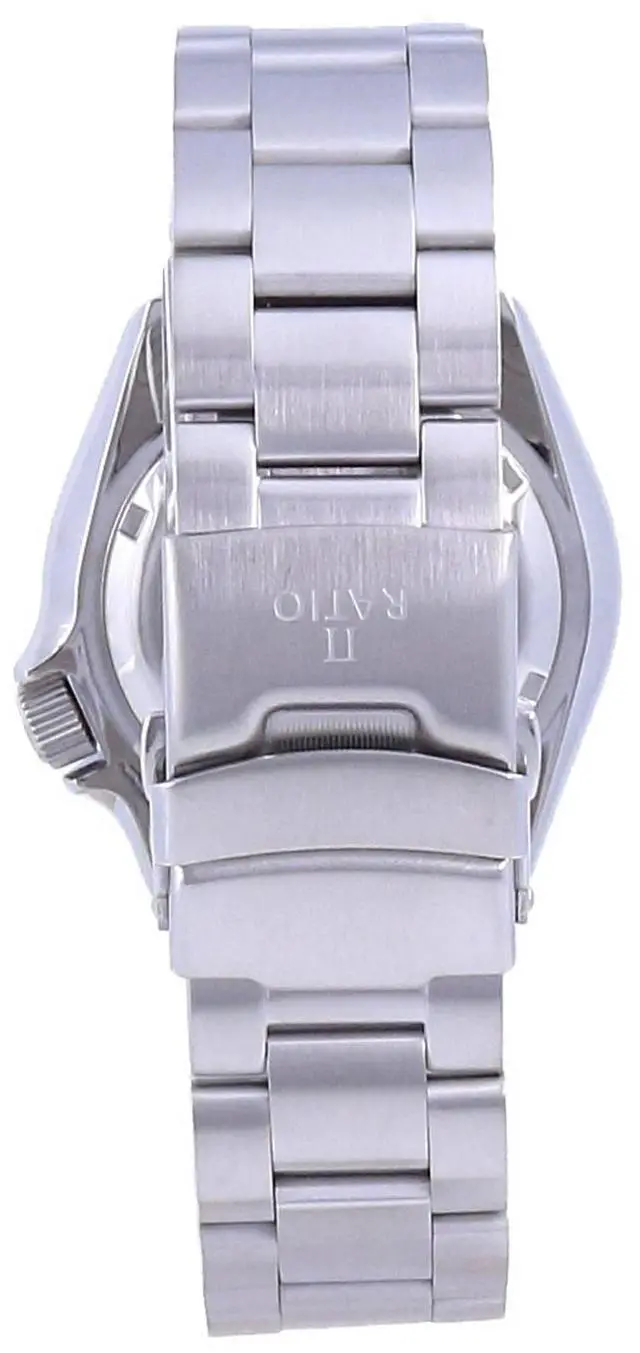 Alt view image 5 of 7 - Ratio FreeDiver Blue Dial Sapphire Crystal Stainless Steel Automatic RTB202 200M Mens Watch