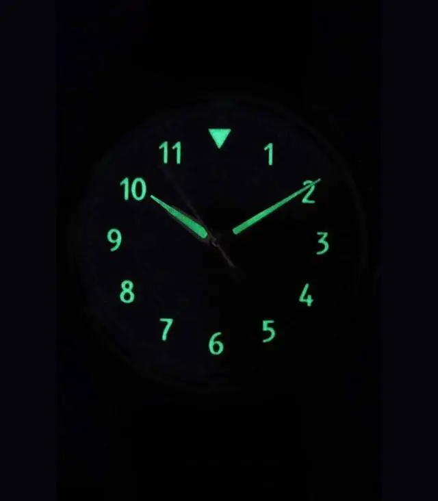 Alt view image 2 of 6 - Ratio Skysurfer Pilot Black Sunray Dial Leather Automatic RTS314 200M Men's Watch