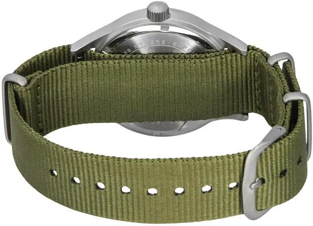 Alt view image 4 of 6 - Ratio Quest Men's Field Watch Sapphire Nylon Strap Quartz RTQ015 100M Lewis And Clark Edition