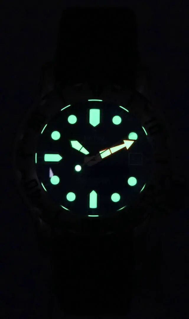 Alt view image 2 of 6 - Ratio FreeDiver Professional Sapphire Crystal Blue Sunray Dial Automatic 21 Jewels RTF013 500M Men's Watch