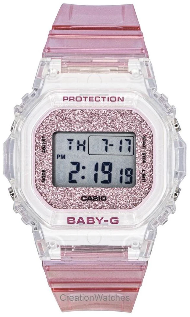 Main image of Casio Baby-G Digital Pink Resin Strap Quartz BGD-565GC-4 100M Women's Watch