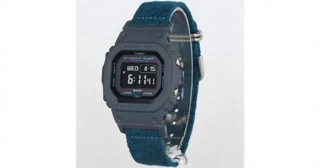 Main image of Casio G-Shock GW-BX5600CBG-2 Earth Day Solar Bluetooth Navy Cloth Mens Watch